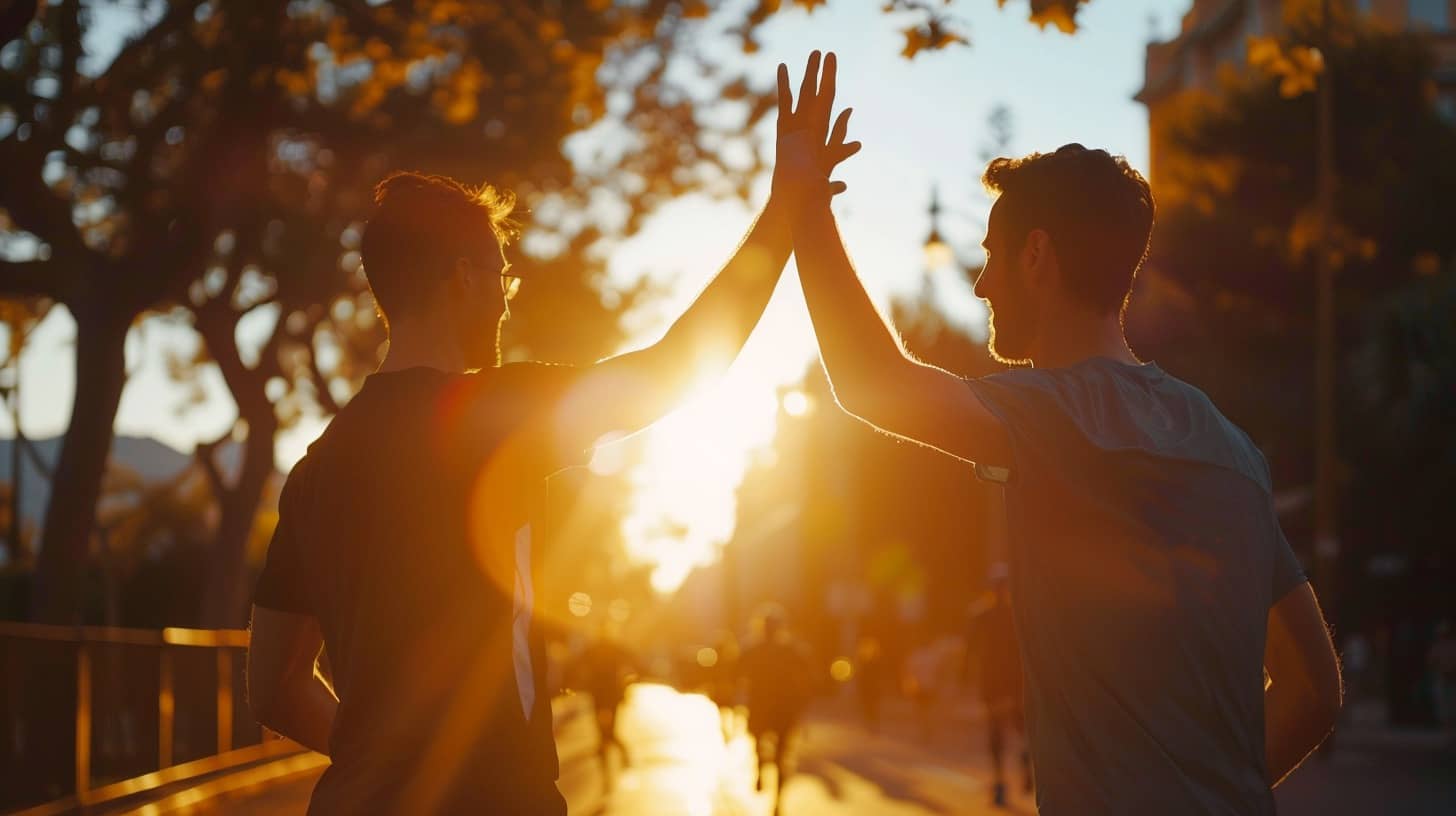 runners club zurich high five community